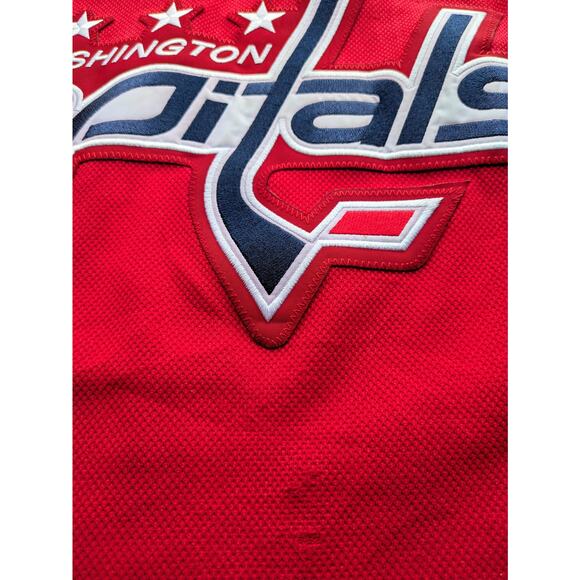 OVECHKIN Washington Capitals 2000s RBK Edge 7187A authentic jersey 48 M red NHL - Picture 5 of 13